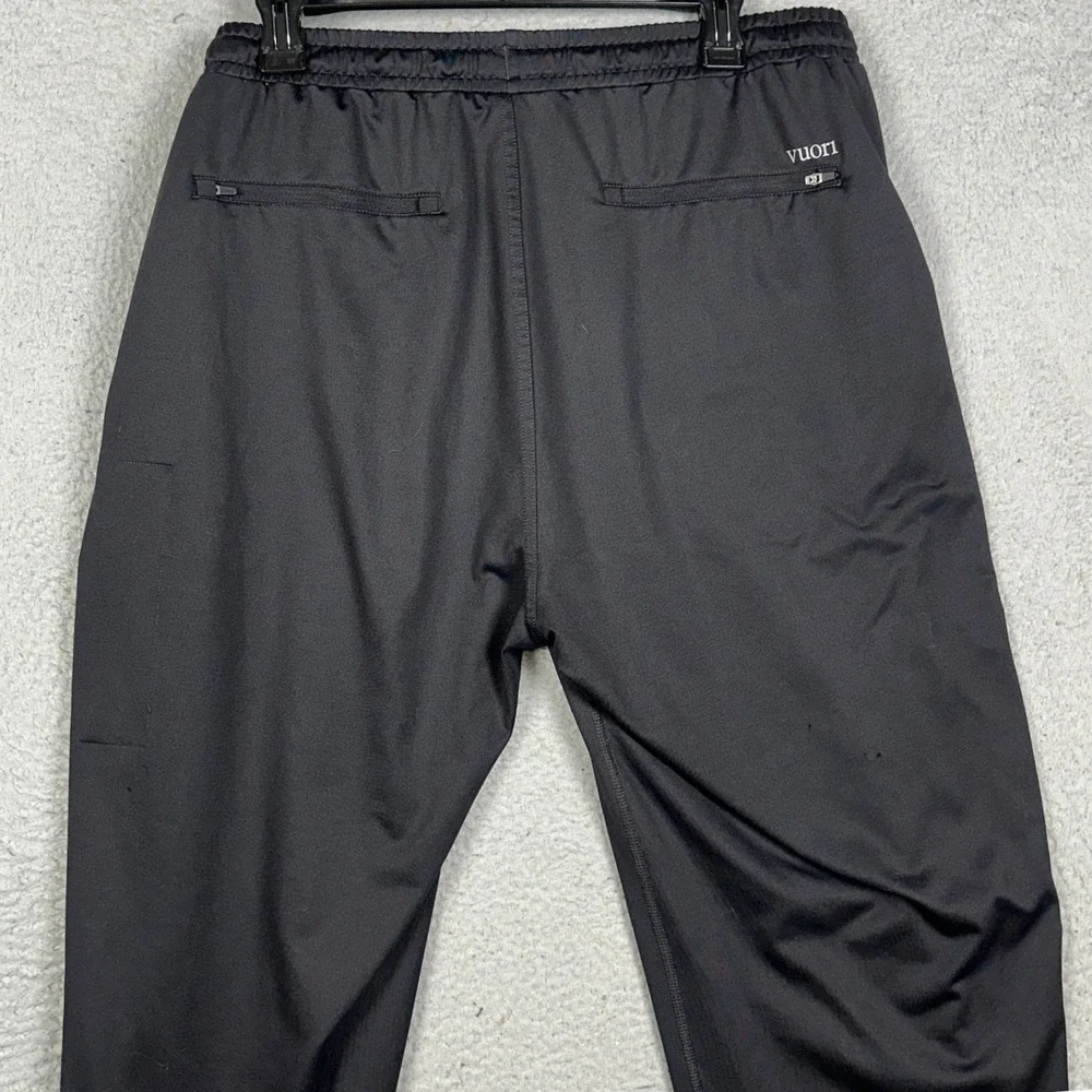 Vuori Fleet Jogger Pants Men 2XL Black Athletic Running Stretch Waist Drawstring